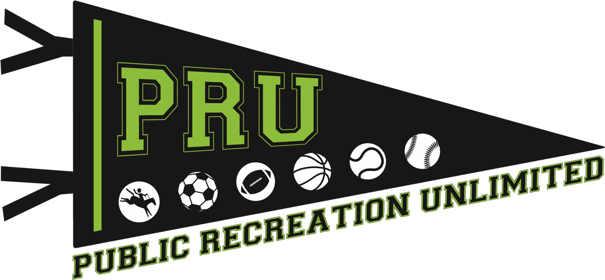 Public Recreation Unlimited pennant logo